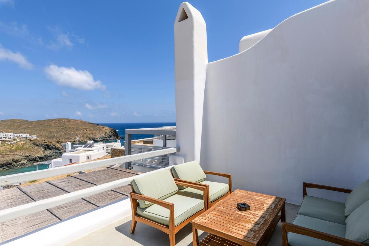 Mykonos Residence Villas & Suites Merchia Beach Exteriör bild