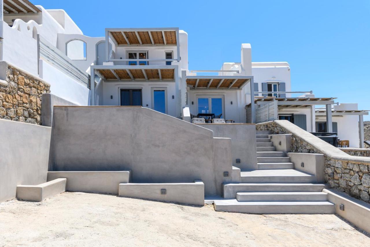 Mykonos Residence Villas & Suites Merchia Beach Exteriör bild