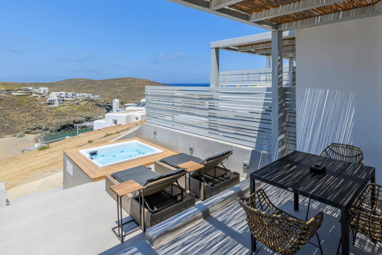 Mykonos Residence Villas & Suites Merchia Beach Exteriör bild