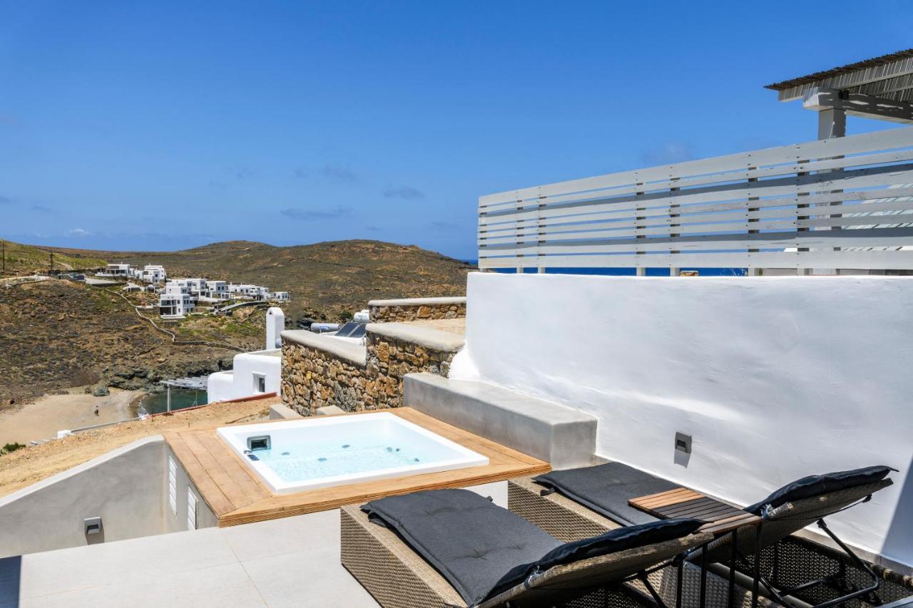 Mykonos Residence Villas & Suites Merchia Beach Exteriör bild