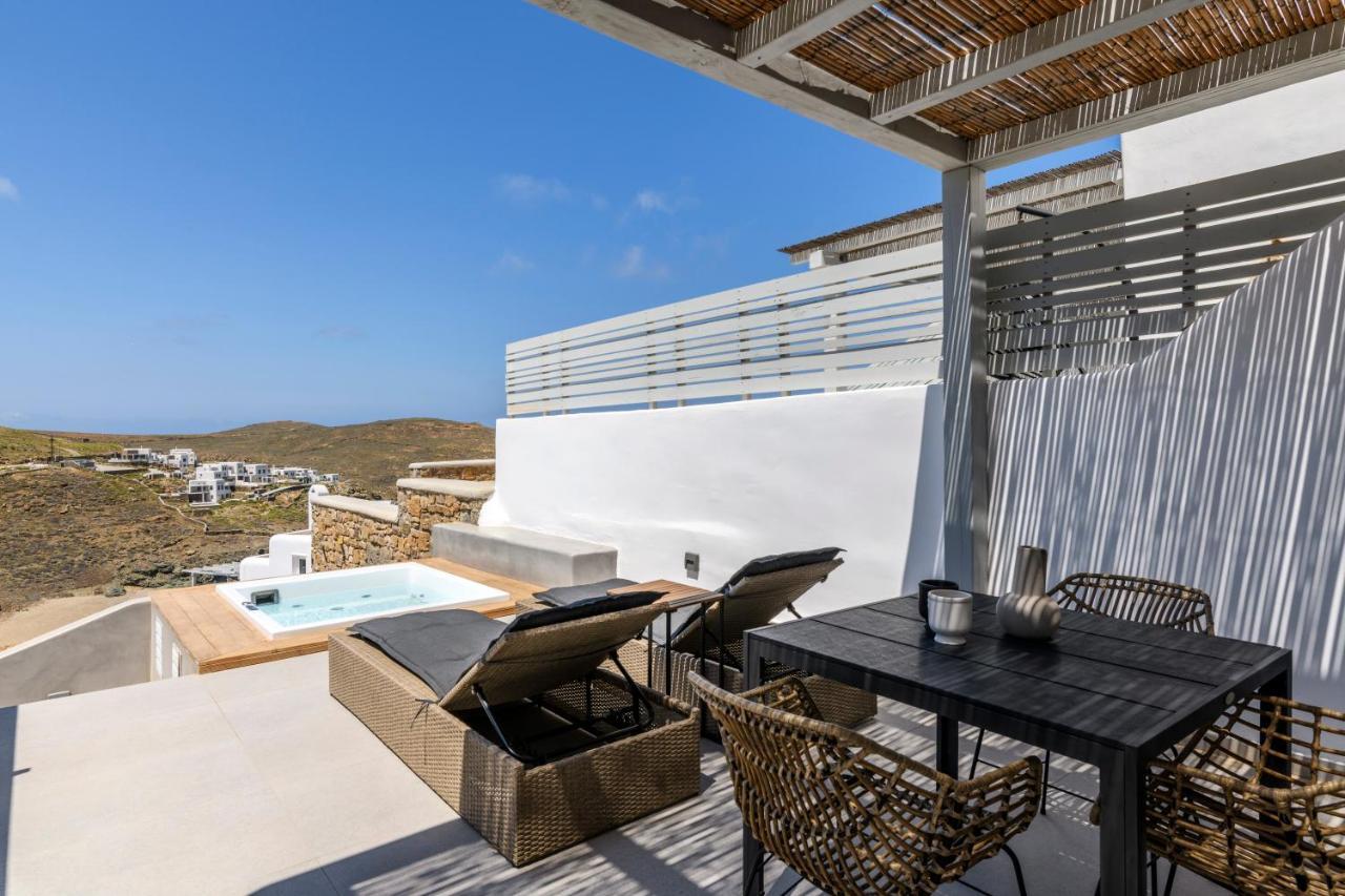 Mykonos Residence Villas & Suites Merchia Beach Exteriör bild