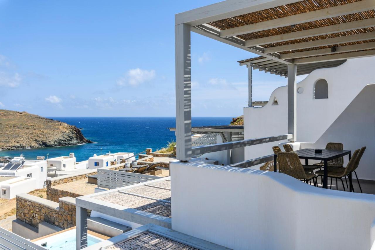 Mykonos Residence Villas & Suites Merchia Beach Exteriör bild