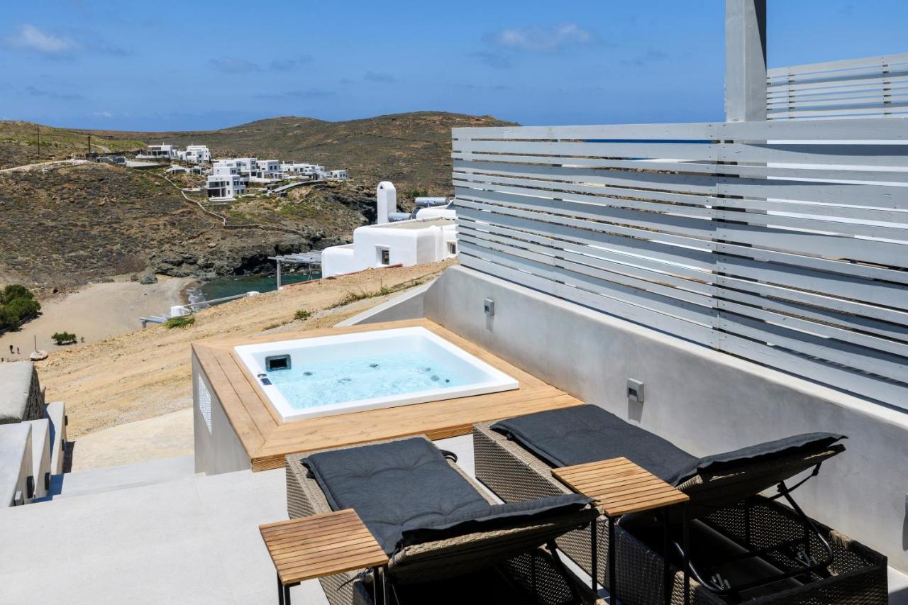 Mykonos Residence Villas & Suites Merchia Beach Exteriör bild