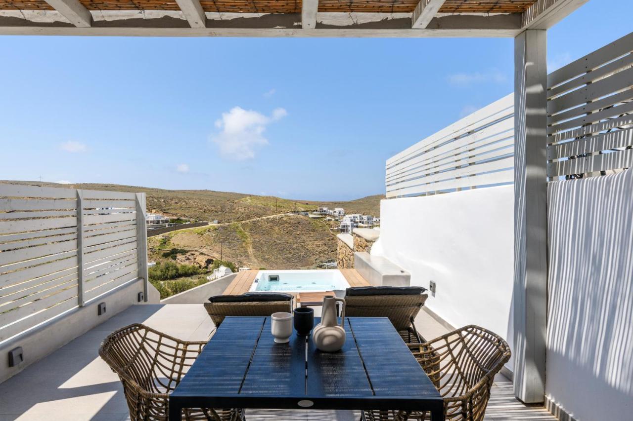 Mykonos Residence Villas & Suites Merchia Beach Exteriör bild