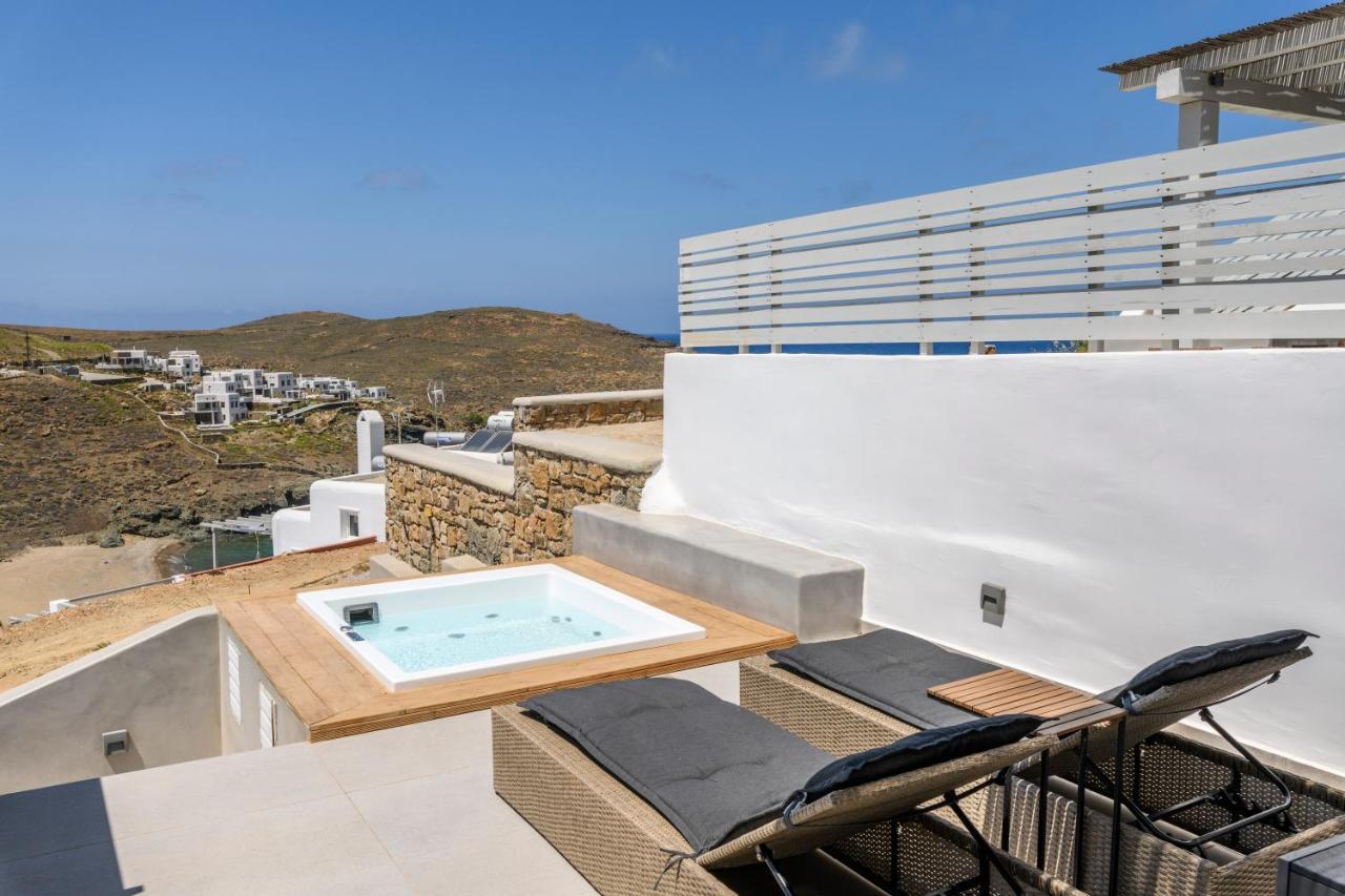 Mykonos Residence Villas & Suites Merchia Beach Exteriör bild