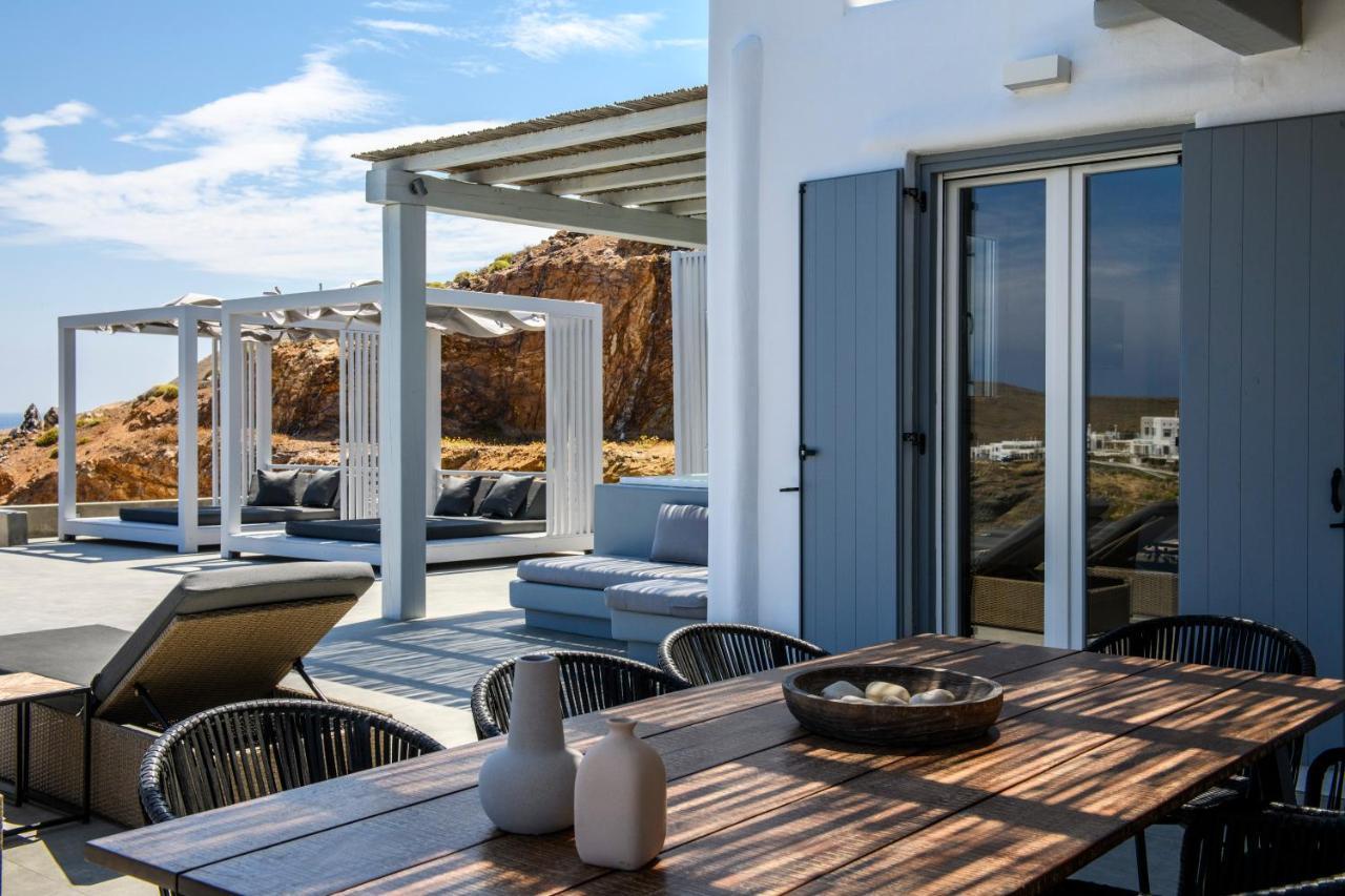 Mykonos Residence Villas & Suites Merchia Beach Exteriör bild