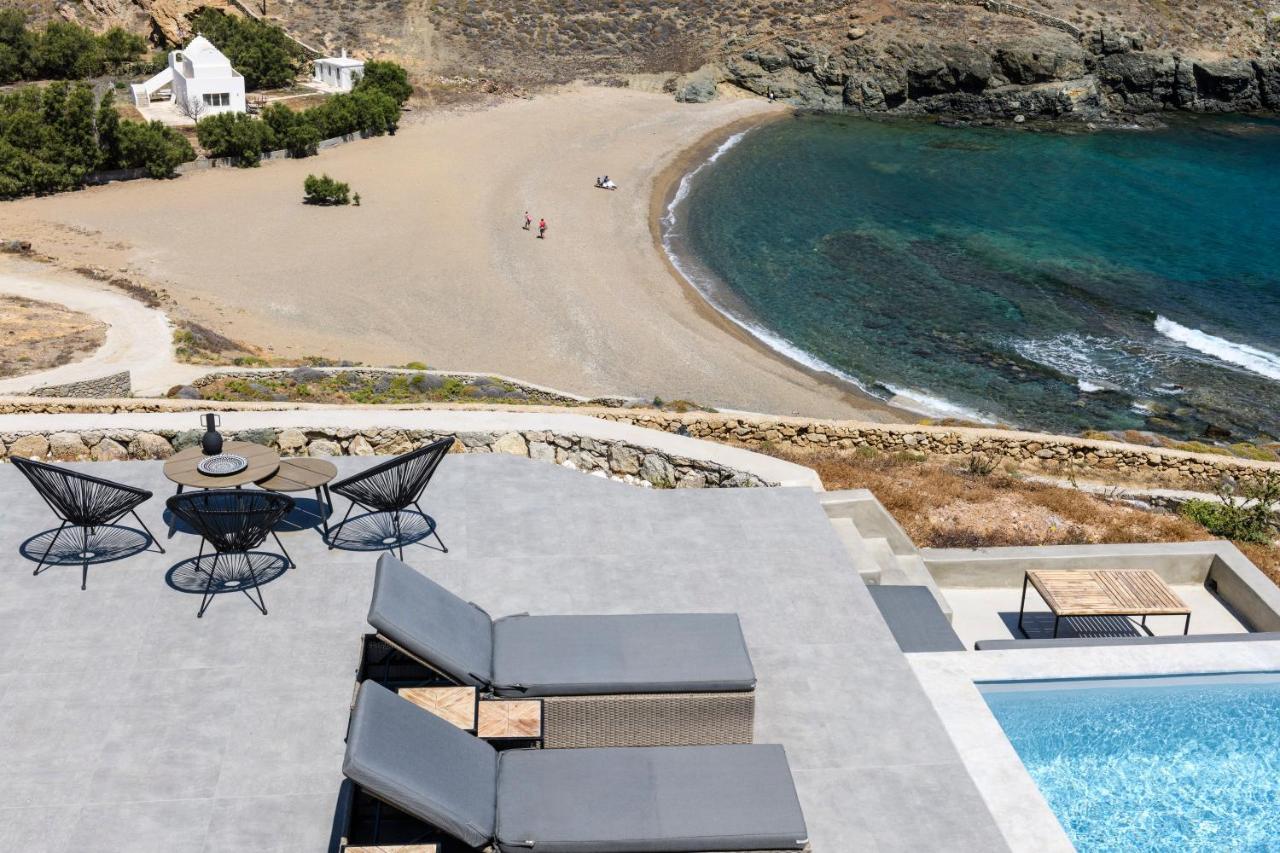 Mykonos Residence Villas & Suites Merchia Beach Exteriör bild