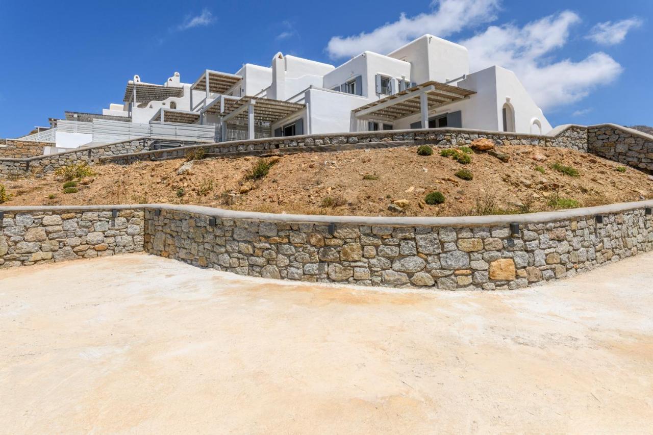 Mykonos Residence Villas & Suites Merchia Beach Exteriör bild