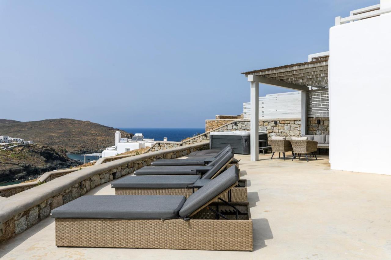 Mykonos Residence Villas & Suites Merchia Beach Exteriör bild