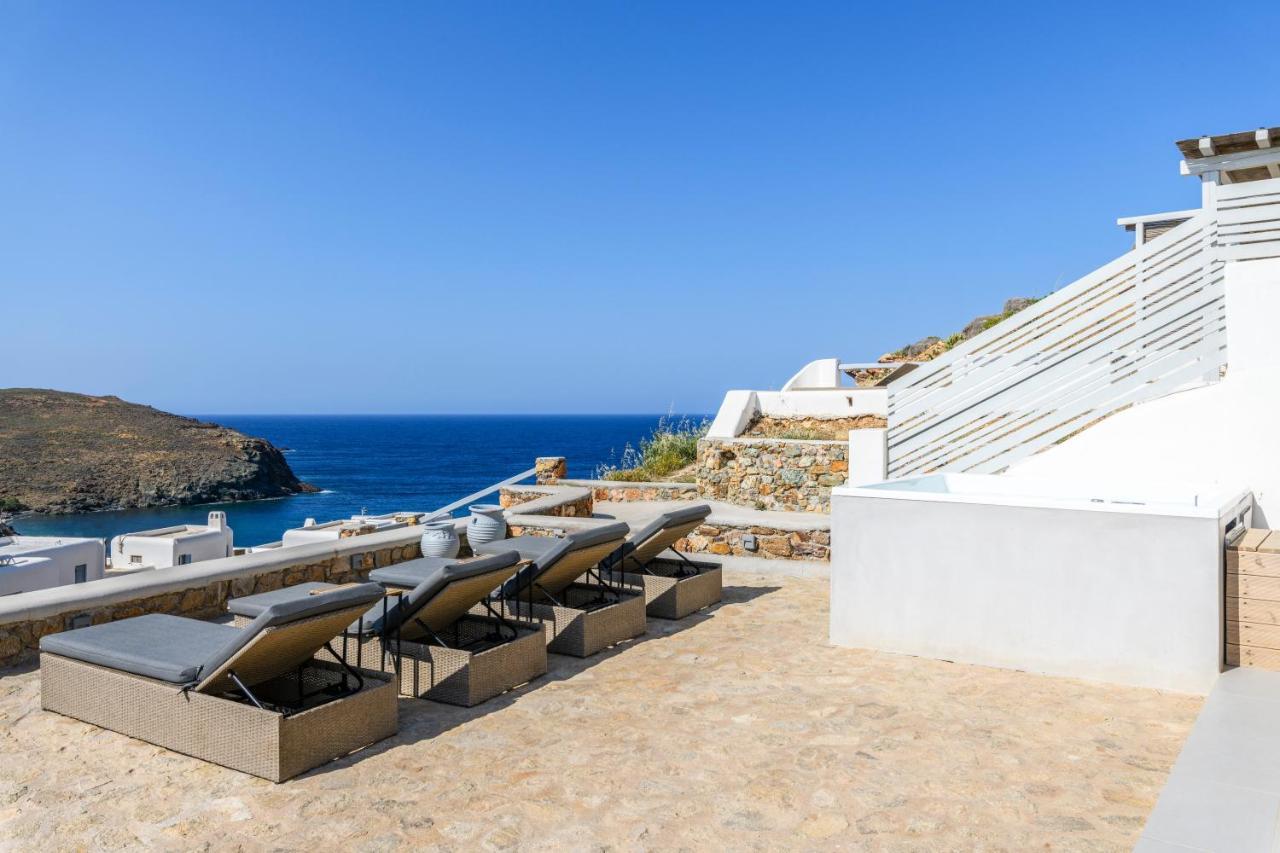 Mykonos Residence Villas & Suites Merchia Beach Exteriör bild