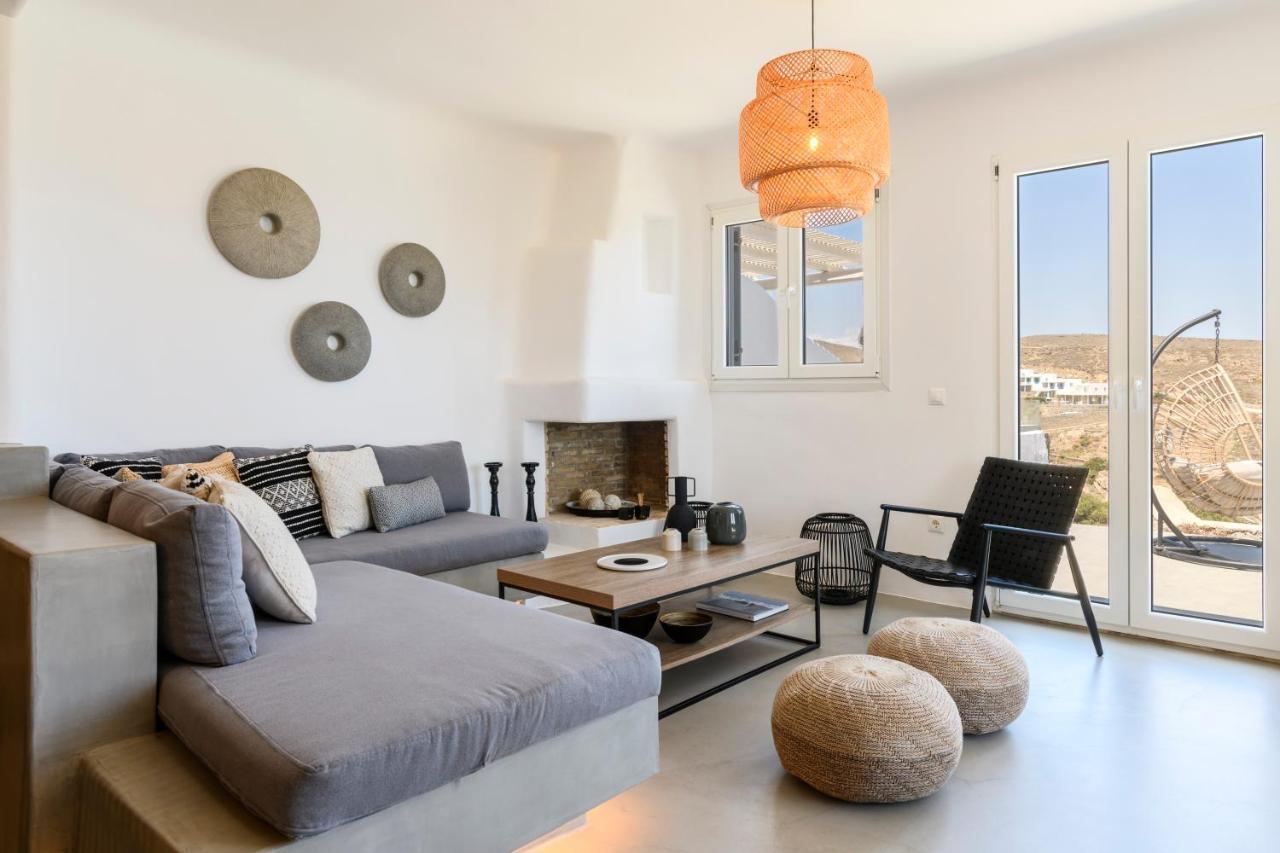 Mykonos Residence Villas & Suites Merchia Beach Exteriör bild