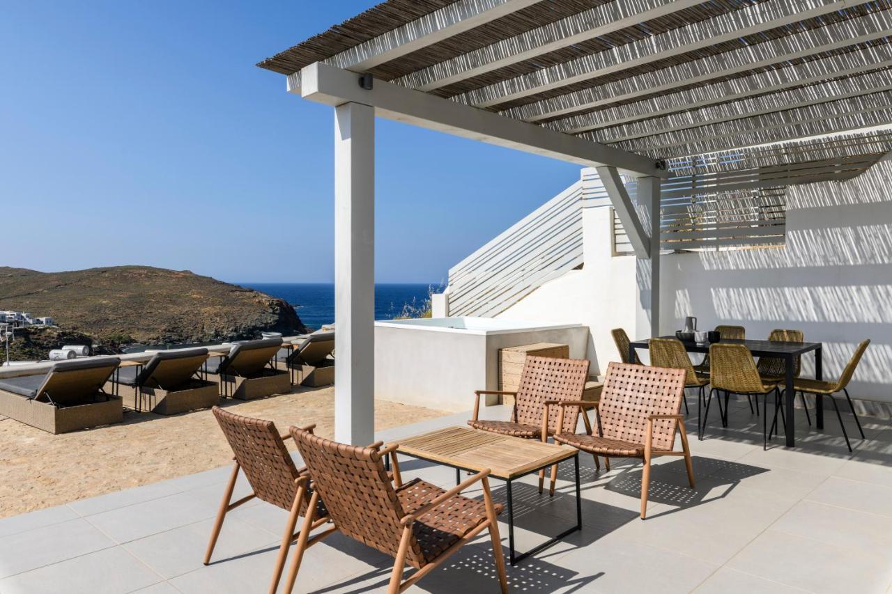 Mykonos Residence Villas & Suites Merchia Beach Exteriör bild
