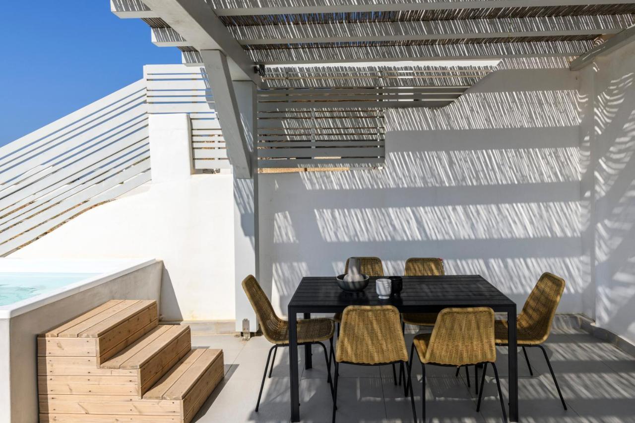 Mykonos Residence Villas & Suites Merchia Beach Exteriör bild