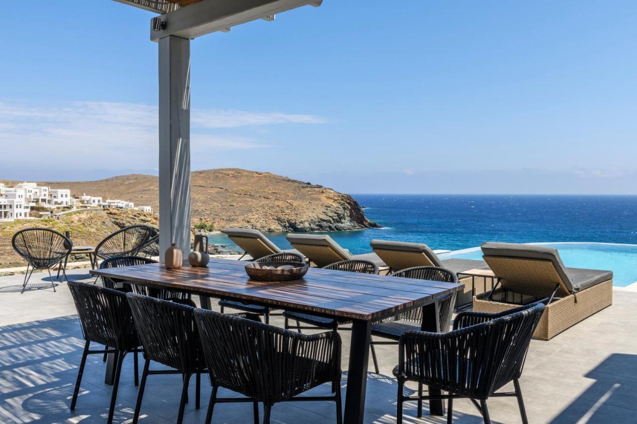 Mykonos Residence Villas & Suites Merchia Beach Exteriör bild