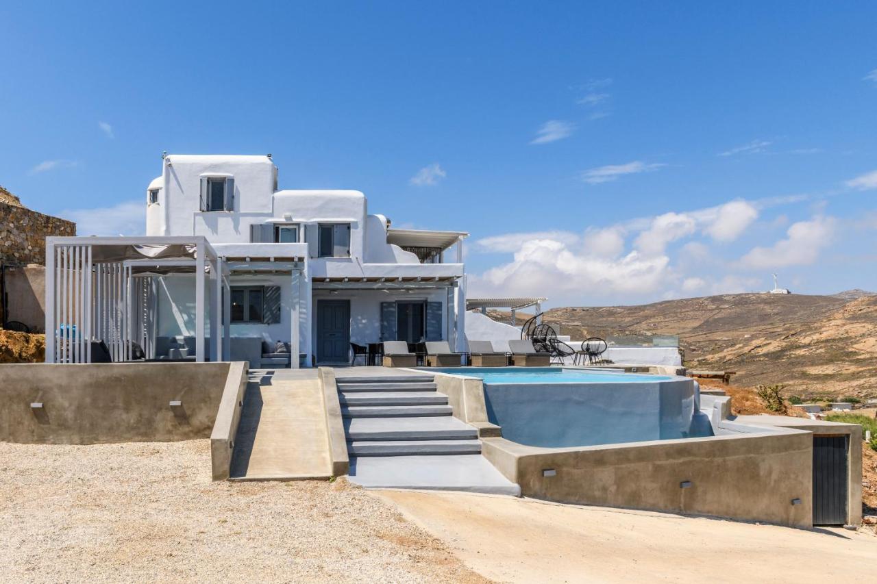 Mykonos Residence Villas & Suites Merchia Beach Exteriör bild