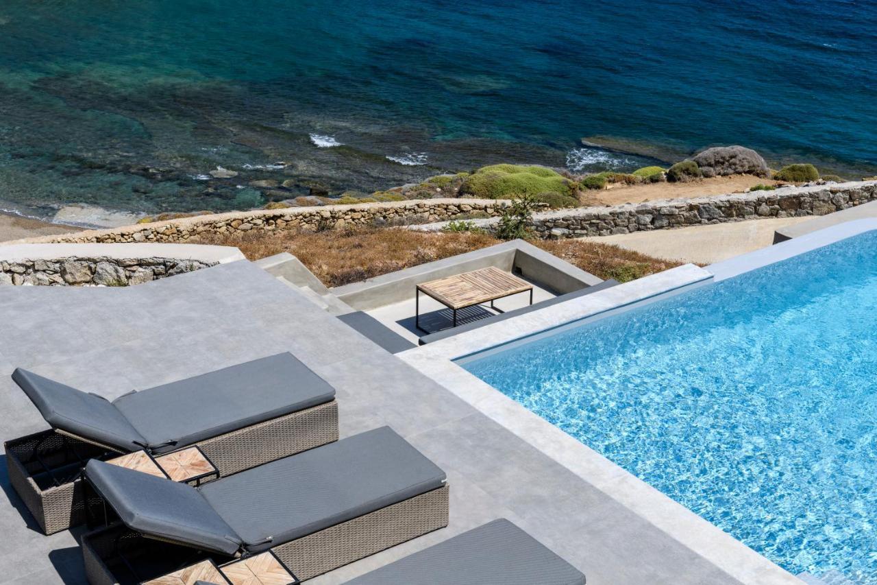 Mykonos Residence Villas & Suites Merchia Beach Exteriör bild