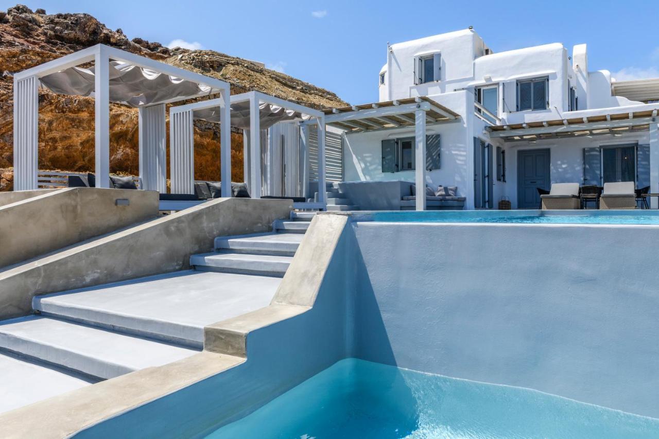 Mykonos Residence Villas & Suites Merchia Beach Exteriör bild