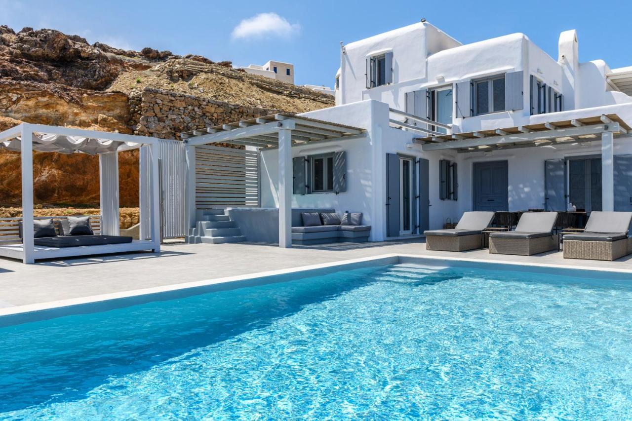 Mykonos Residence Villas & Suites Merchia Beach Exteriör bild