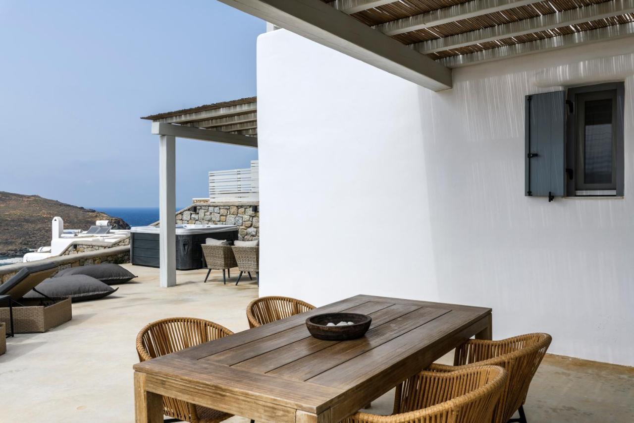 Mykonos Residence Villas & Suites Merchia Beach Exteriör bild