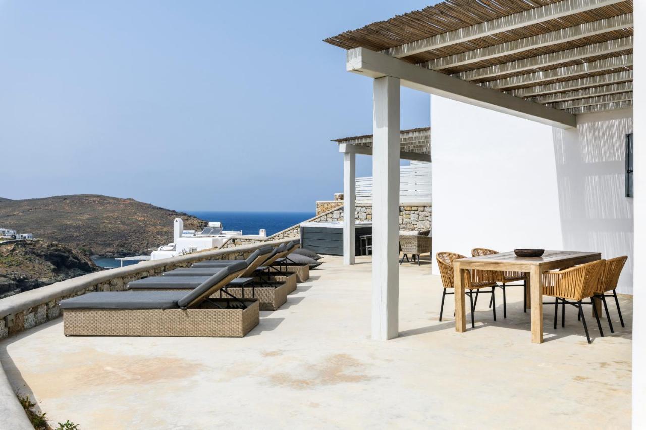 Mykonos Residence Villas & Suites Merchia Beach Exteriör bild